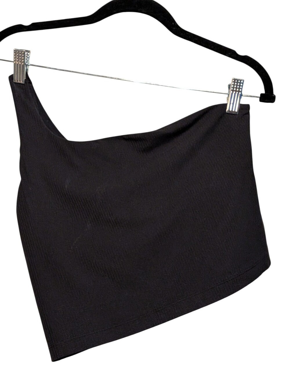 Lululemon Simple Ribbed One Shoulder Tank In Black